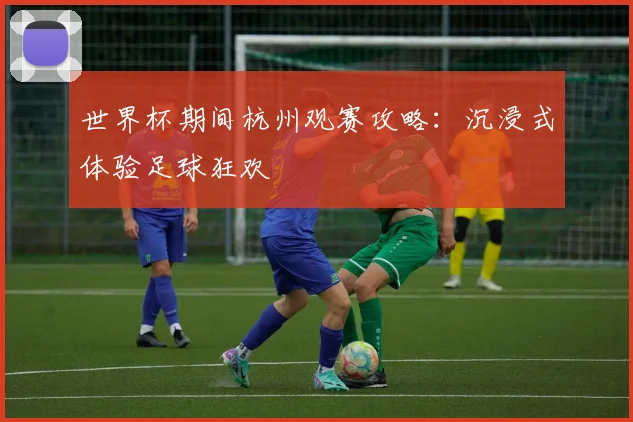 世界杯期间杭州观赛攻略:沉浸式体验足球狂欢
