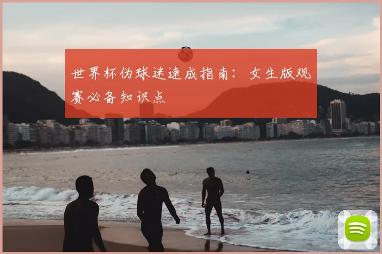 世界杯伪球迷速成指南：女生版观赛必备知识点